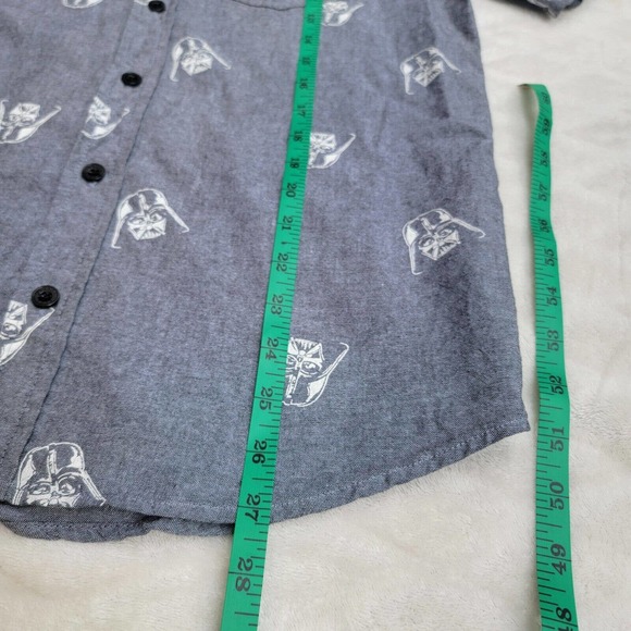 Star Wars Darth Vadar Mens Button Down Collar Small Shirt - Picture 4 of 8